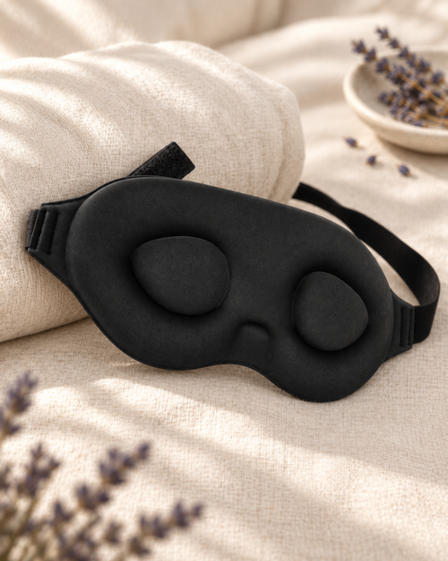 Masque de Sommeil Mousse Mémoire de Forme : Contours 3D